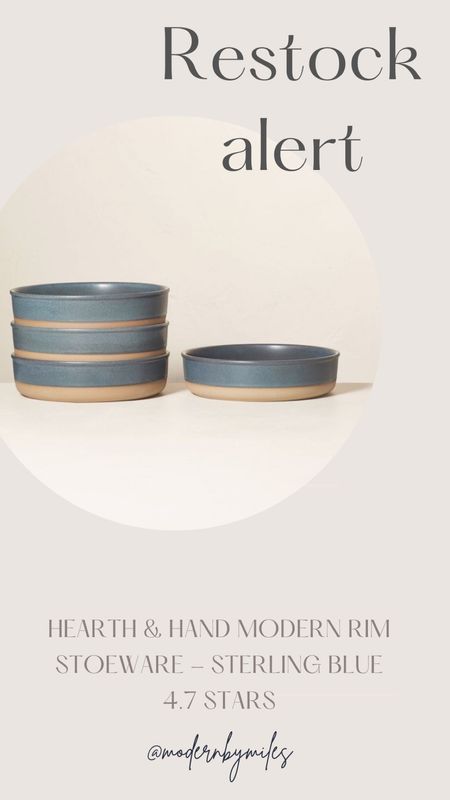 Gorgeous stoneware by hearth & hand is back!

Kitchen dishes, stoneware, pasta bowls 

#LTKfamily #LTKhome #LTKunder50