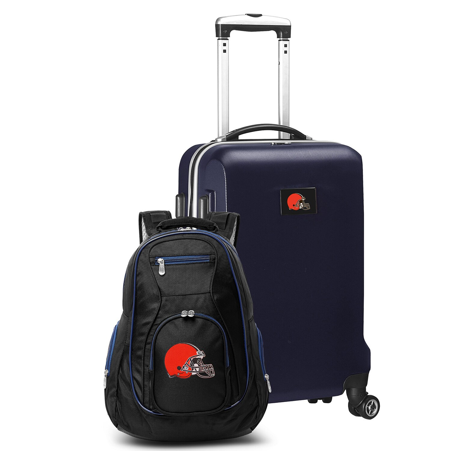 Cleveland Browns MOJO 2-Piece Backpack & Carry-On Set - Navy | Fanatics