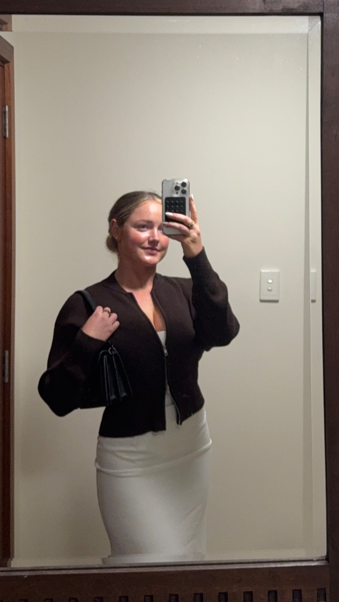 Skirt is from Kookai