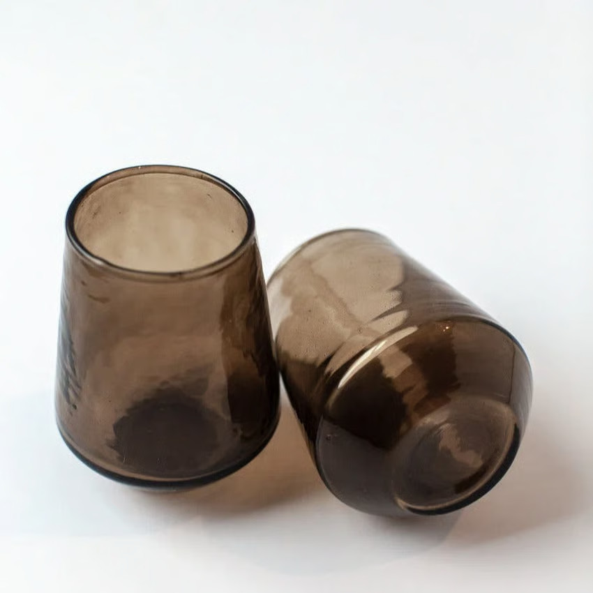 Creative Women S/4 Handblown Hammered Glass Water Tumbler- Blush | Wayfair | Wayfair North America