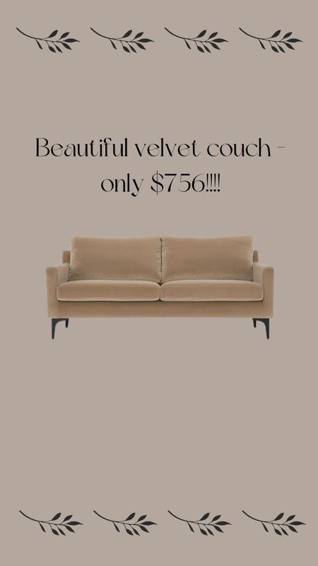 Love this velvet couch! Use code SAVE to save 20%!

#LTKSaleAlert #LTKFamily #LTKHome