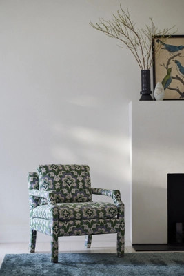 Astrea Jacquard-Woven Delaney Chair | Anthropologie (US)