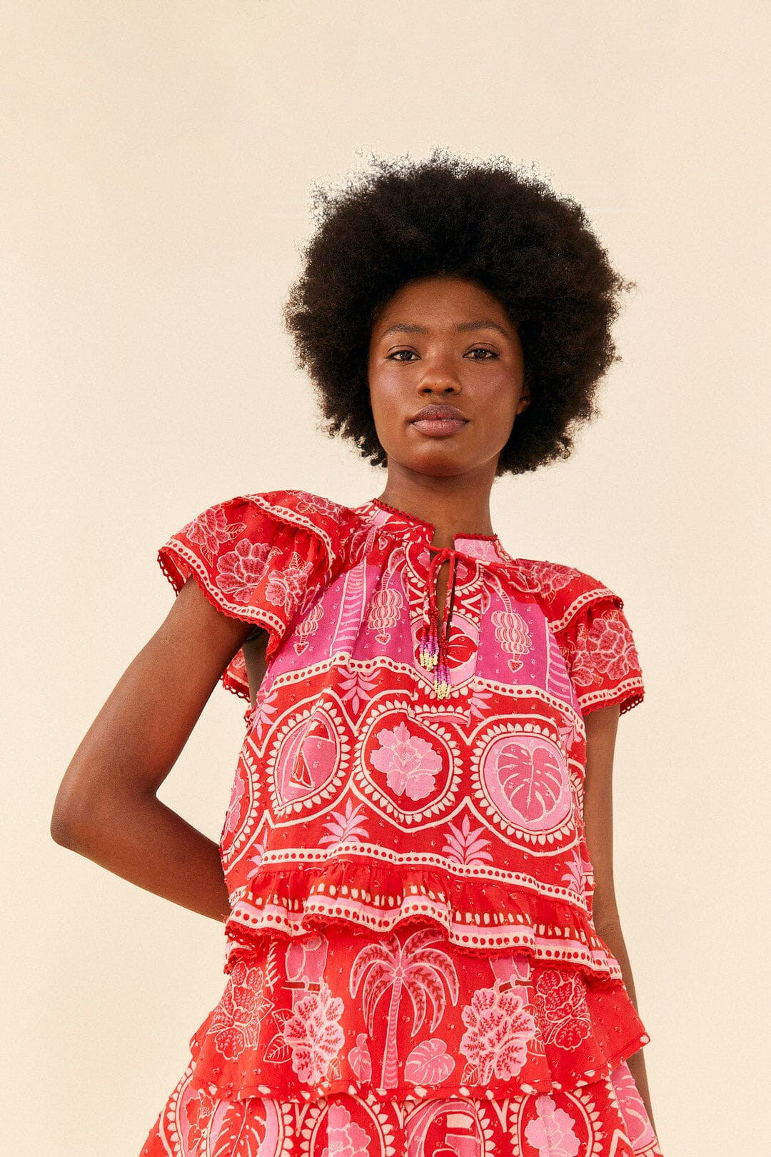 Farm Rio Summer Sunrise Blouse | Minette