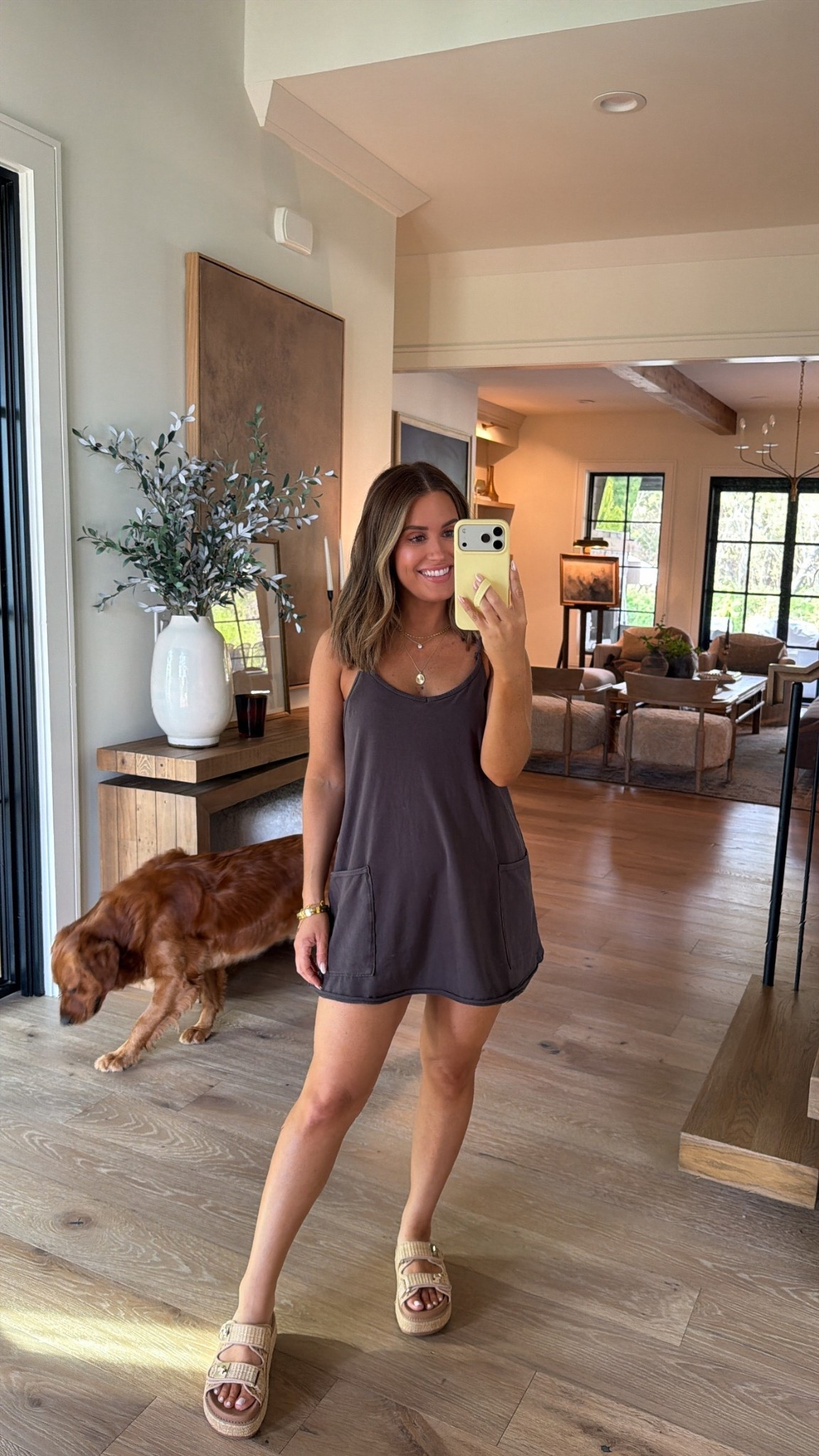 Wearing an xs in this dress from FP Movement- love this style and really great for hot days in the summer! Also comes in lots of different colors, features shorts underneath for additional coverage and super lightweight + comfortable! 

#LTKmomlife #LTKootd #LTKSeasonal