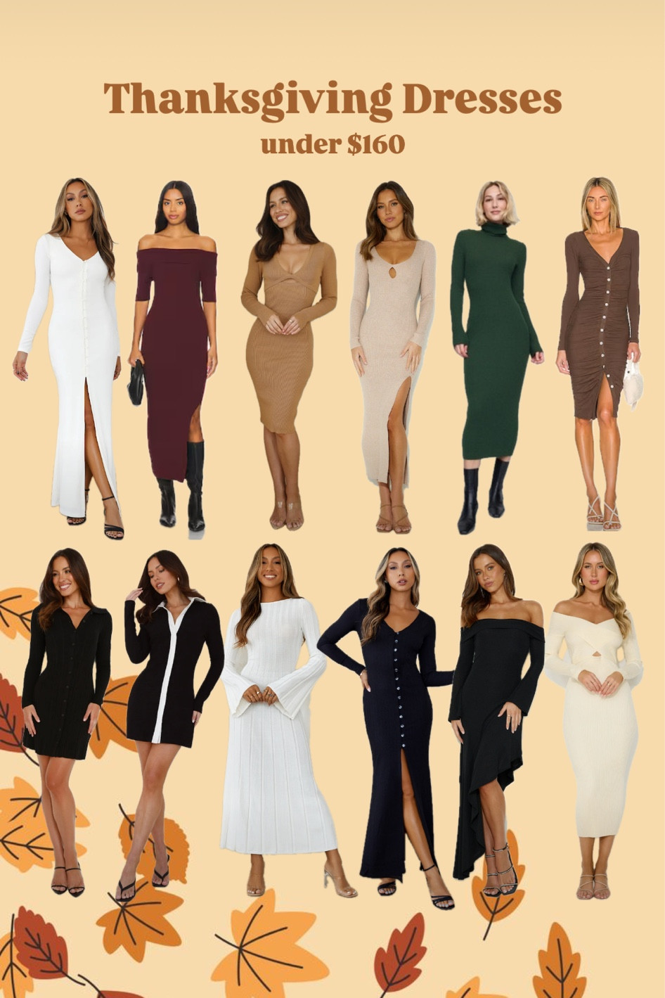 THANKSGIVING DRESSES 🦃🍂 Thanksgiving dress, fall dress, fall dresses, Family photos. family pictures, outfit for family photos, outfit for family pictures, outfits for family photos, outfits for family pictures, fall outfit, fall outfits, holiday outfit, holiday outfits, Thanksgiving outfit, Thanksgiving outfits, knit dress, knit dresses, holiday dress, holiday dresses, neutral dress, neutral dresses, Thanksgiving outfit, Thanksgiving outfits, 

#LTKHoliday