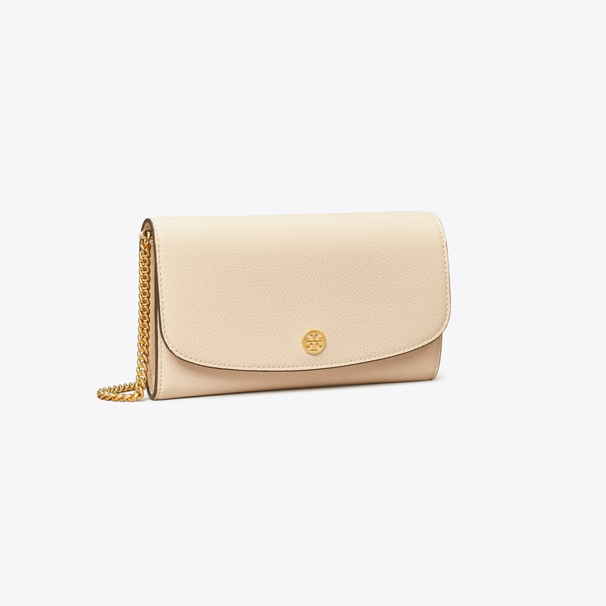 Robinson Pebbled Chain Wallet: Women's Designer Mini Bags | Tory Burch | Tory Burch (US)