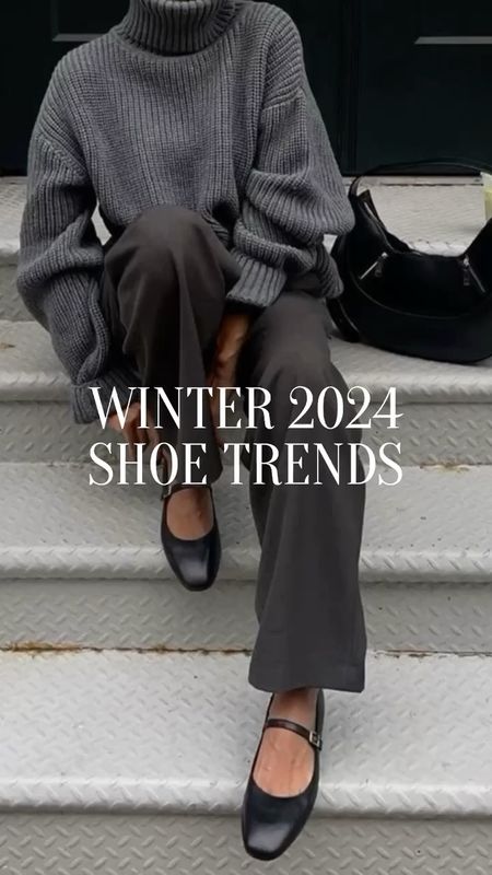 Winter shoe trends

Sherpa boots
Loafers with socks 
Ballet flats
Mary janes
Kitten heel
Boots
Lug sole boots


#LTKstyletip #LTKshoecrush #LTKVideo