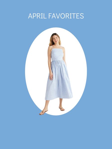 Cutest blue and white striped midi dress on Walmart for summer

#LTKfindsunder50 #LTKover40 #LTKstyletip