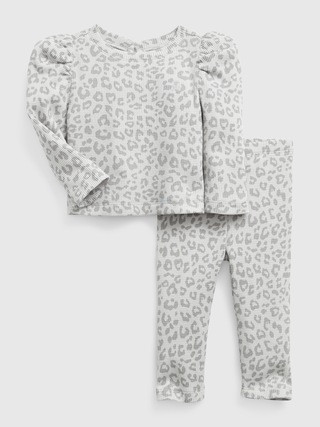 Baby Waffle Two-Piece Outfit Set | Gap (US)