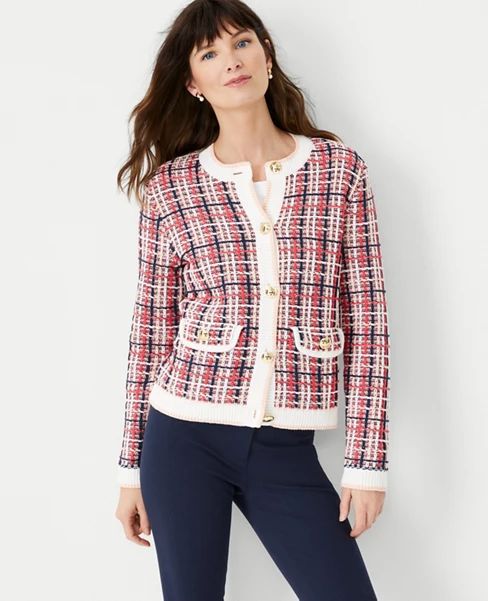 Tweed Sweater Jacket | Ann Taylor (US)