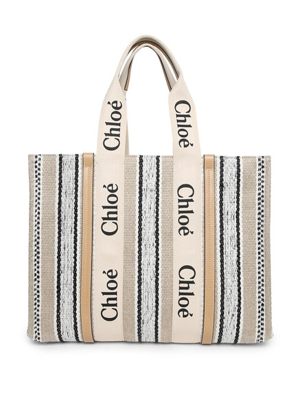 Large Woody Shopping Tote Soft Tan | The Webster