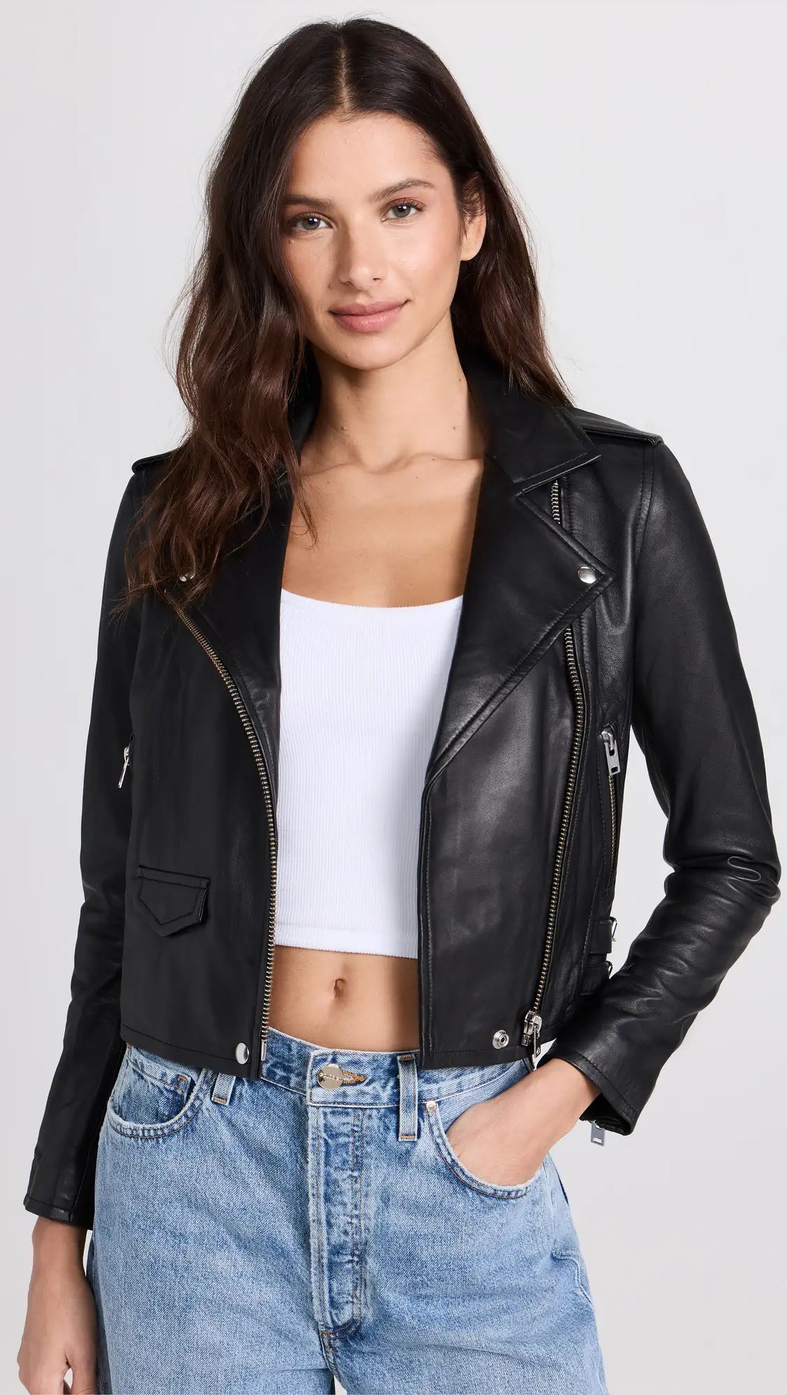 IRO Ashville Leather Jacket | Shopbop | Shopbop