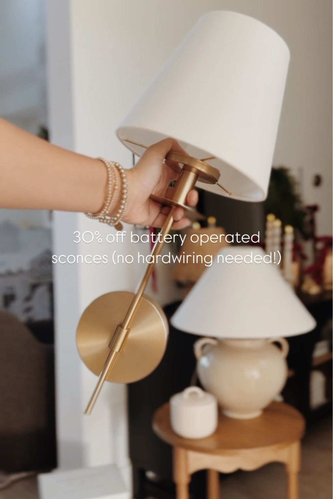My new battery powered sconces are on sale today at Target! No hardwiring means you can hang them anywhere! Mine are going next to my bed!

#LTKSaleAlert #LTKHome #LTKFindsUnder50