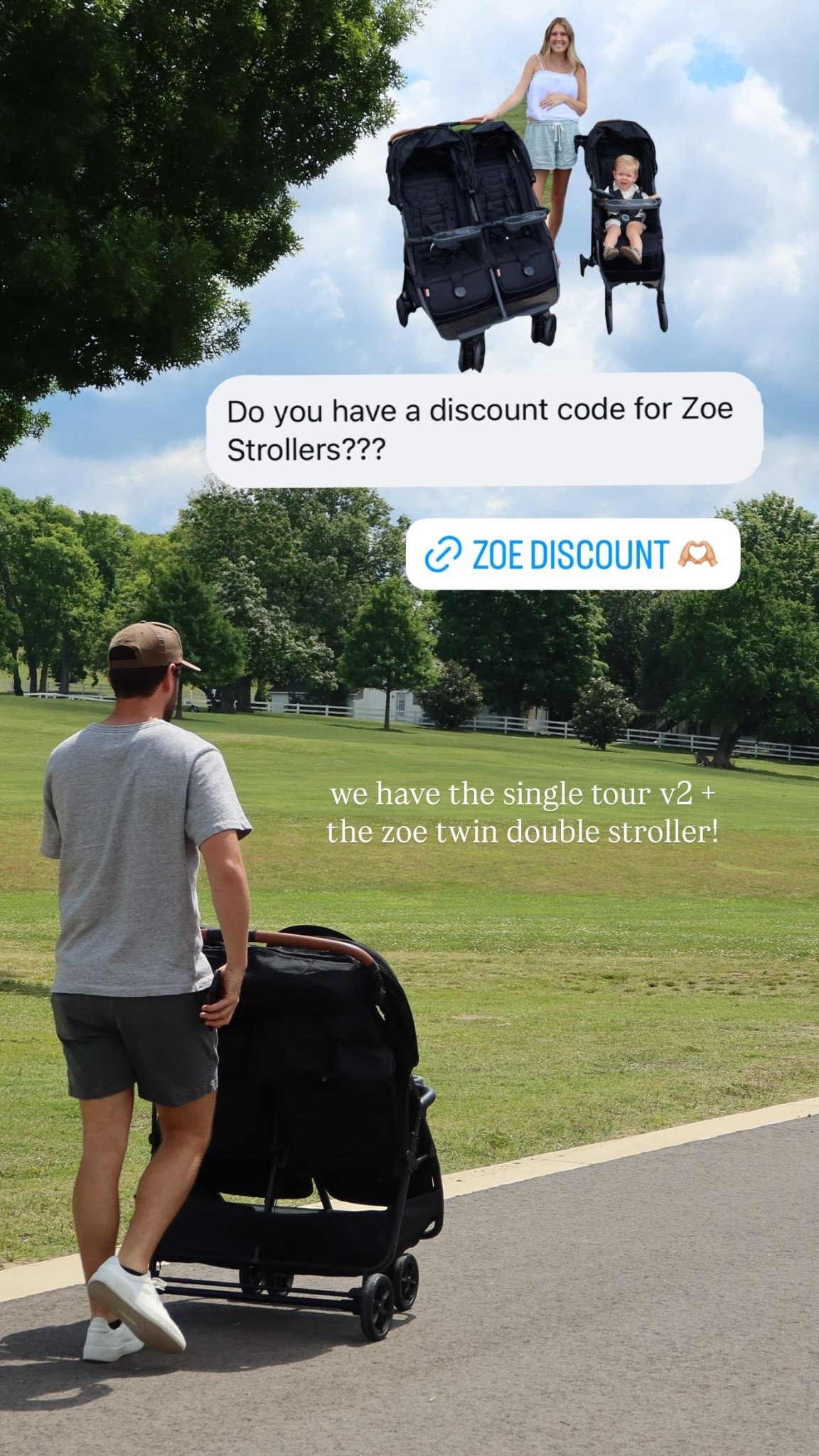 we have the single tour v2 + the zoe twin double stroller!

https://zoebaby.com/

#LTKSeasonal #LTKmomlife