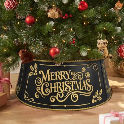 Metal Christmas Tree Collar | Wayfair North America
