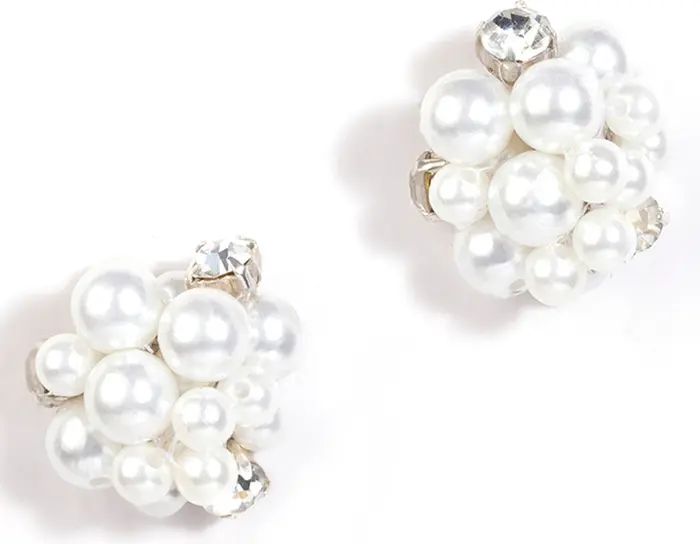 Deepa Gurnani Shefali Imitation Pearl Earrings | Nordstrom | Nordstrom