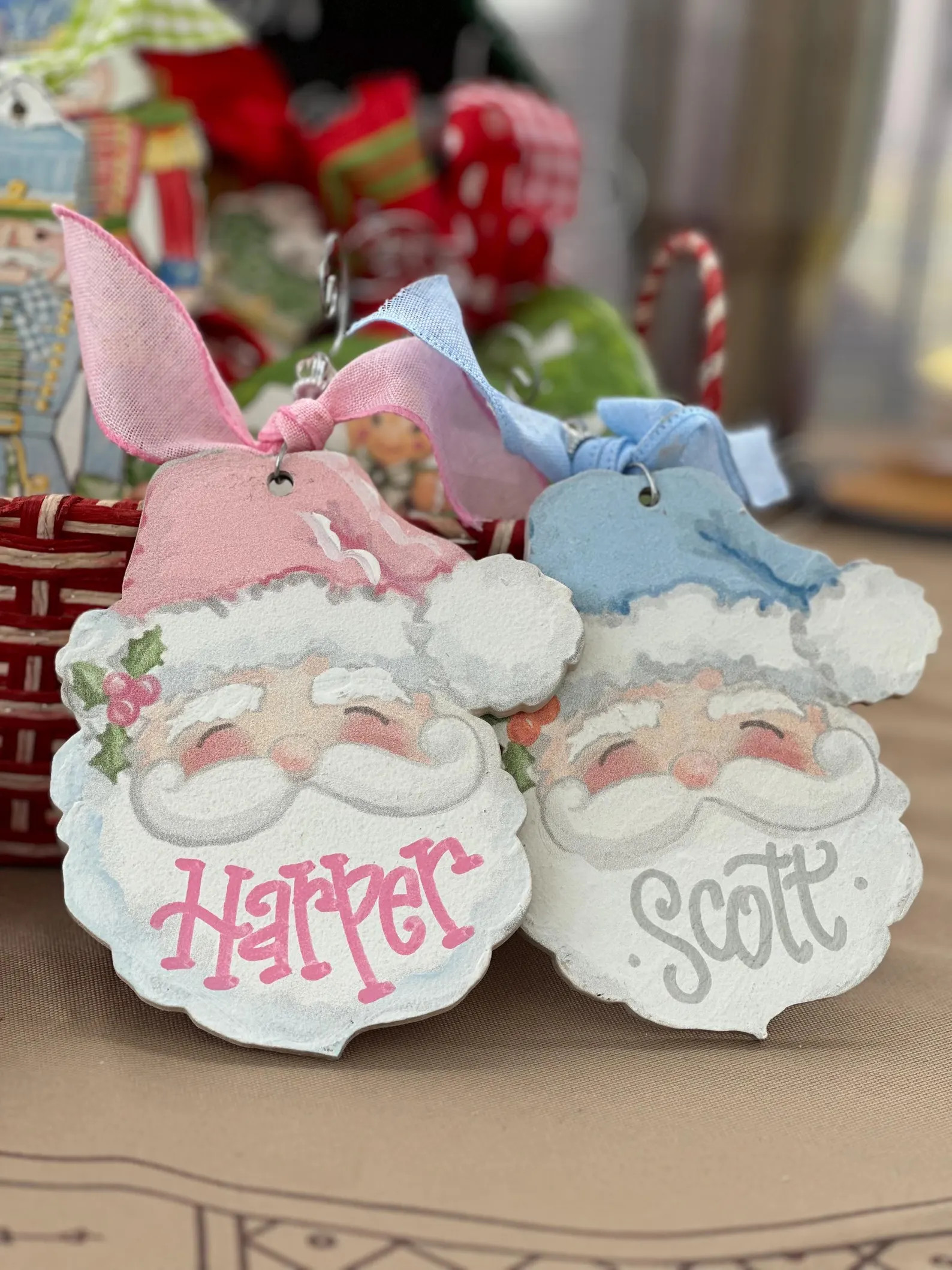 Personalized Santa Ornament | Etsy (Global)