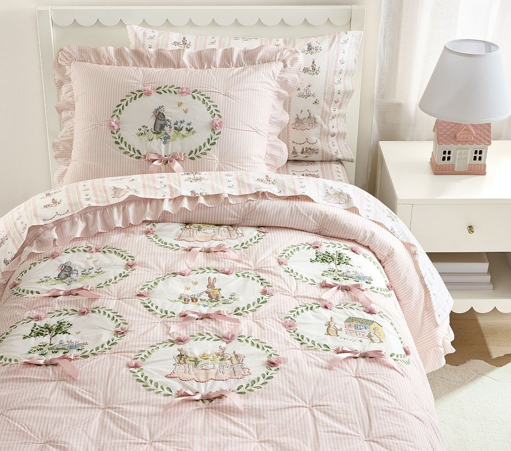 Riley Sheehey Oxford Stripe Quilt & Shams | Pottery Barn Kids