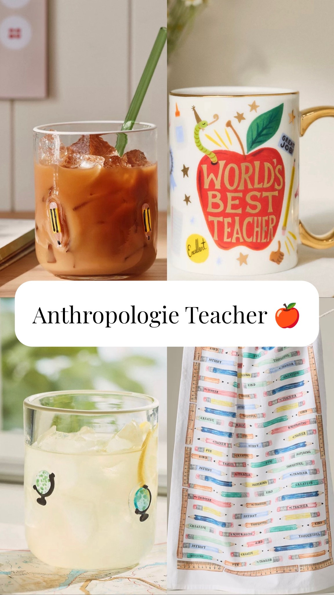 @Anthropologie has the cutest teacher drinkware. So cute for my teacher friends or how fun for teacher appreciation? 👩‍🏫🍎

#teacherappreciation #teachers #teachergift

#LTKmomlife