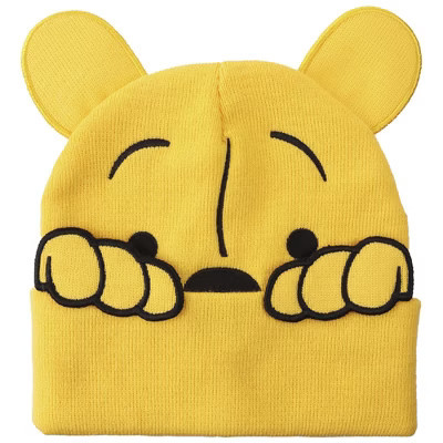 Disney Winnie the Pooh Adult Cuffed Knit Beanie | Target
