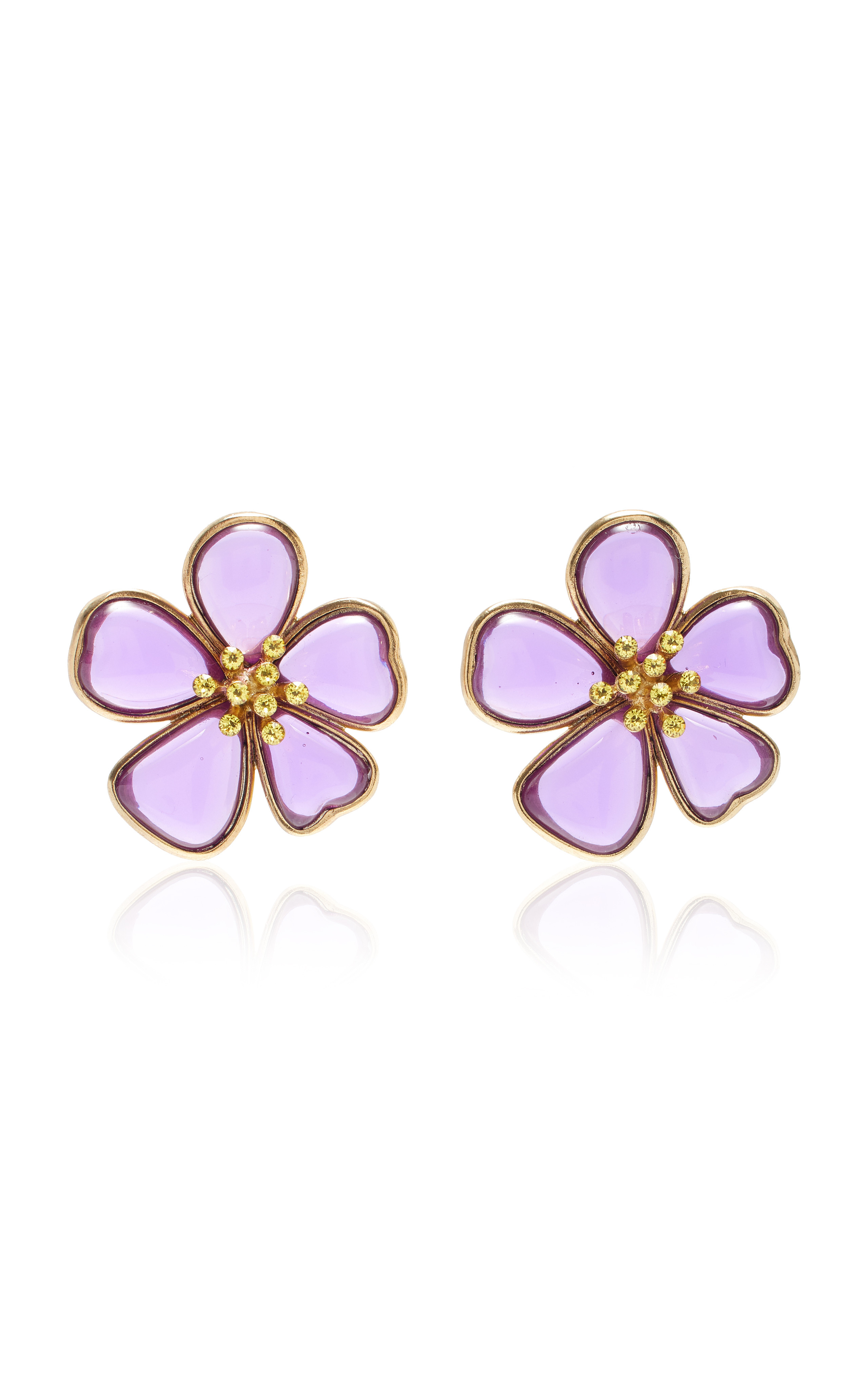 Cloudy Flower Earrings | Moda Operandi (Global)