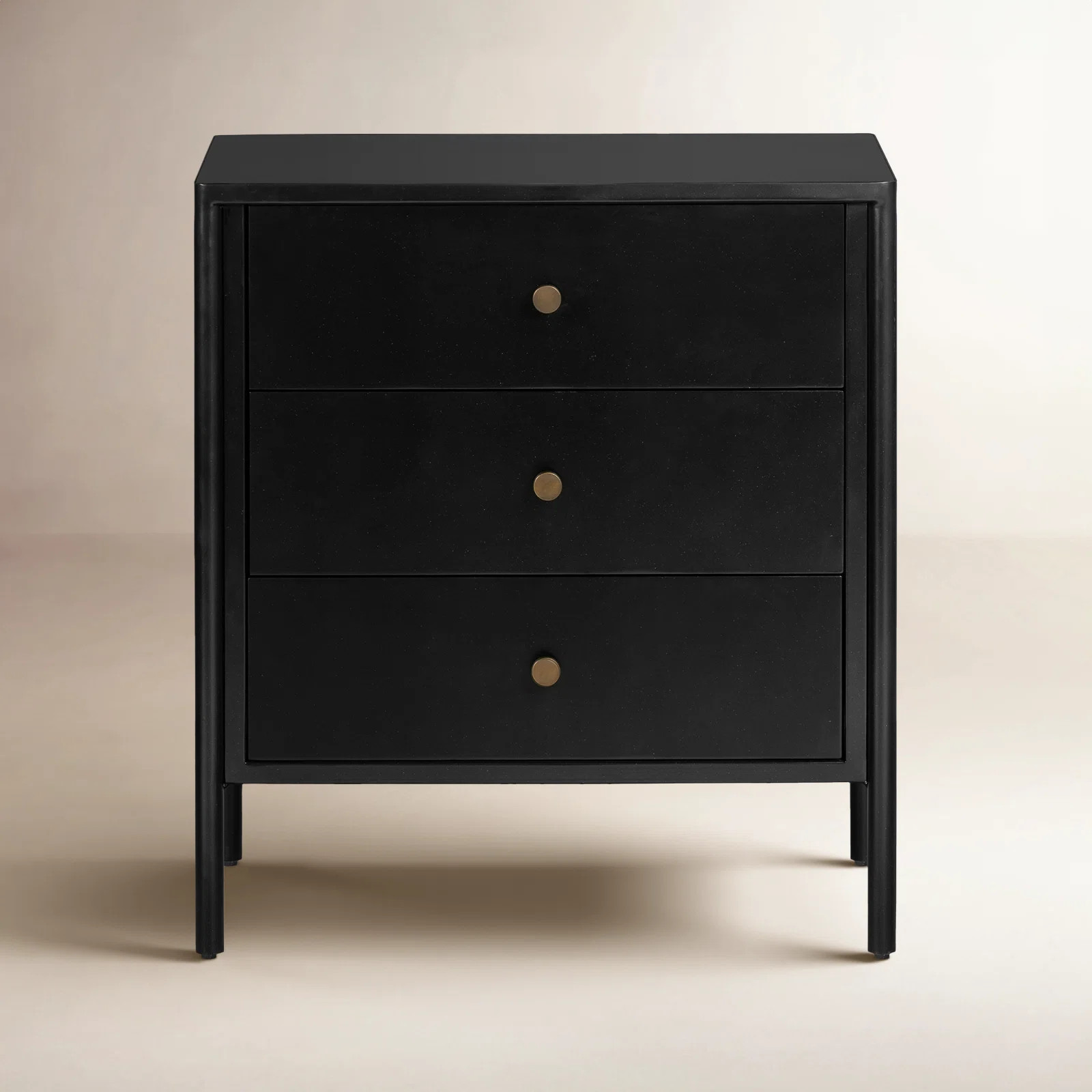 Acer 3 - Drawer Nightstand | Birch Lane