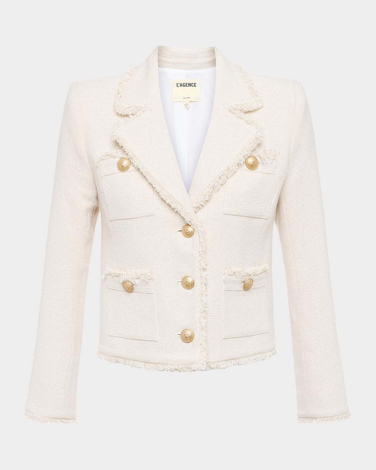 Sylvia Metallic Tweed Jacket | Neiman Marcus