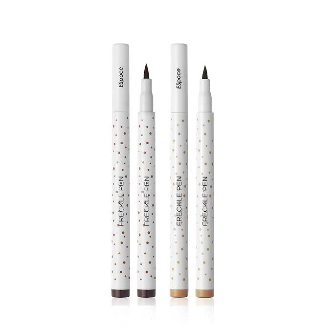Freckle Pen 2 Colors Waterproof Long Lasting Quick Dry Small Spot Natural Like Face Freckle Makeu... | Amazon (US)