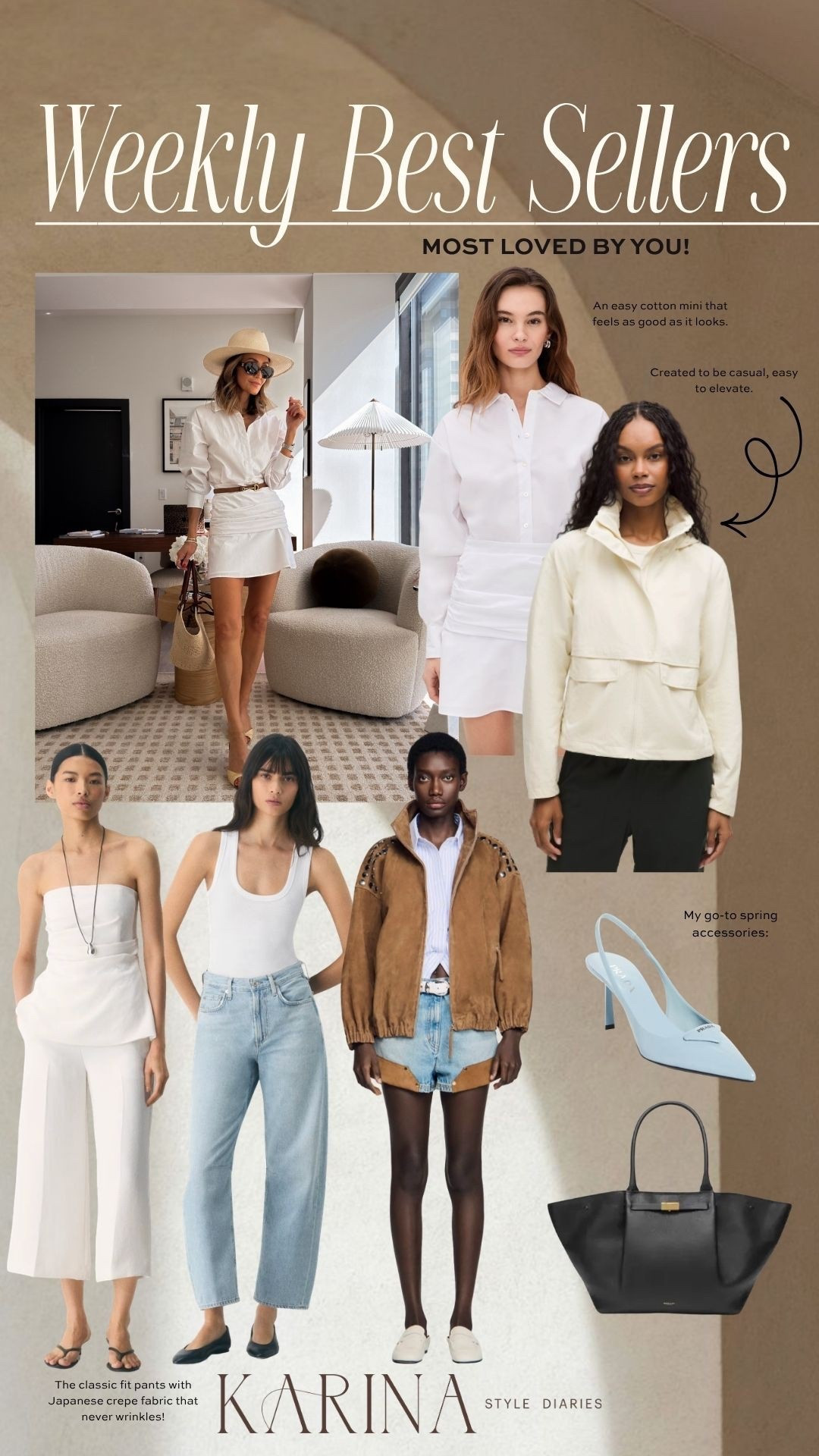 A look at this week’s best sellers — featuring the perfect balance of relaxed and refined for spring.

#LTKSeasonal #LTKOver40 #LTKWorkwear