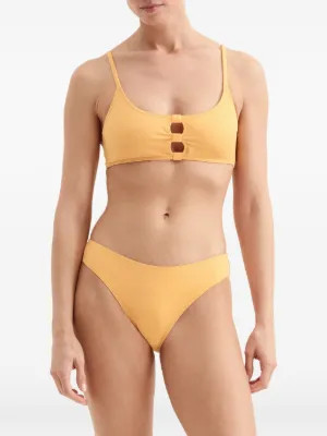 ERES Crop Bloom Bikini Top | Yellow | FARFETCH | Farfetch Global