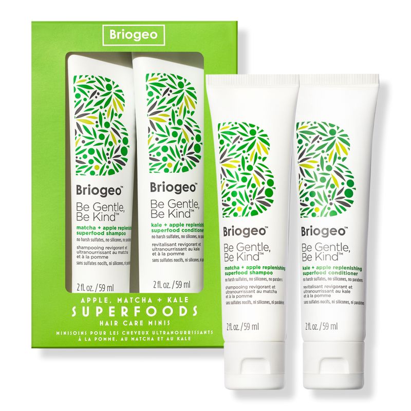 Briogeo Be Gentle, Be Kind Superfoods Apple, Matcha + Kale Hair Care Minis | Ulta Beauty | Ulta