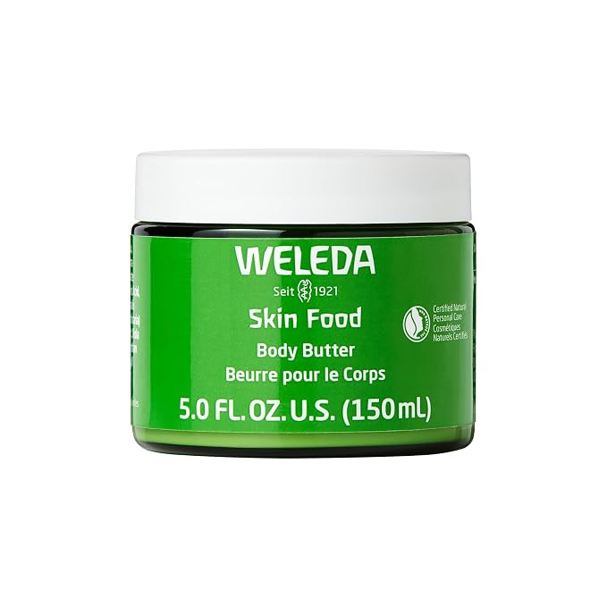 Weleda Skin Food Body Butter 5 Fluid Ounce, Sustainable Glass Jar, Plant Rich Hydrating Moisturiz... | Amazon (US)