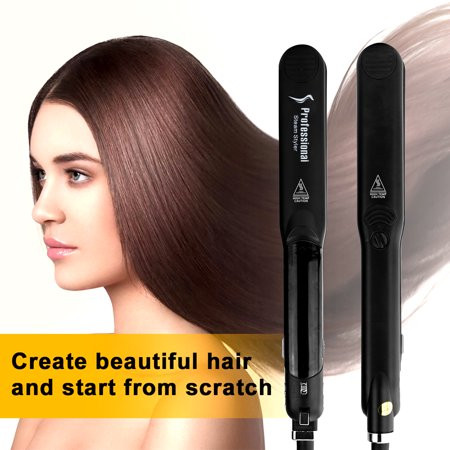 Professional Salon Steam Hair Straightener Flat Iron | Walmart (US)