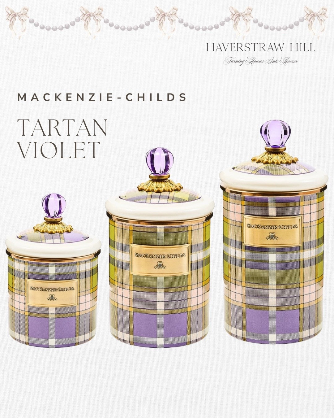 This Tartan is a stunner!!! 💜 

#LTKSeasonal #LTKHome