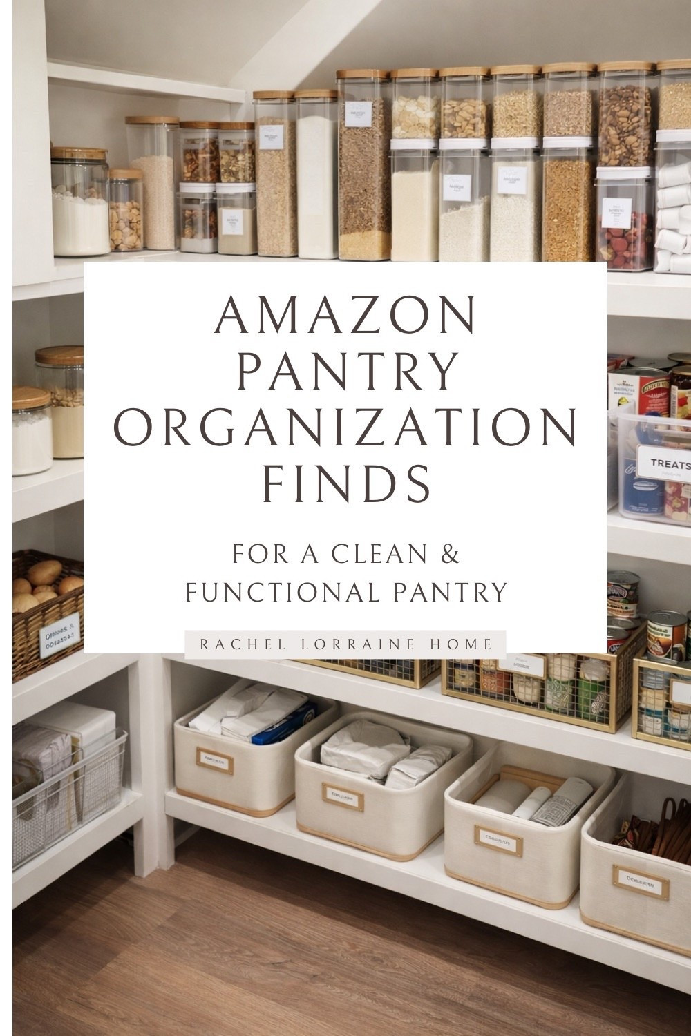 Pantry Organization Finds on Amazon 🤍 

These Amazon pantry organization finds make it easier to create a clean, functional, and organized pantry. I rounded up bins, clear canisters, pull-out storage, and simple pantry solutions that help maximize space and reduce clutter. Perfect for small pantries, busy families, and anyone looking to organize their pantry on a budget.


#LTKFindsUnder50 #LTKHome