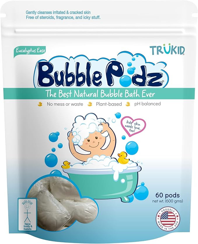 TruKid Bubble Podz Bubble Bath for Baby & Kids, Gentle Refreshing Bath Bomb for Sensitive Skin, p... | Amazon (US)
