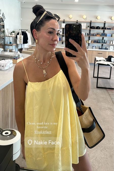 Linking what I wore to my facial yesterday! This free people dress is so good!!!!!! Bump friendly as well

Mini dress
Yellow dress
Layered necklace 



#LTKfindsunder100 #LTKstyletip #LTKSeasonal