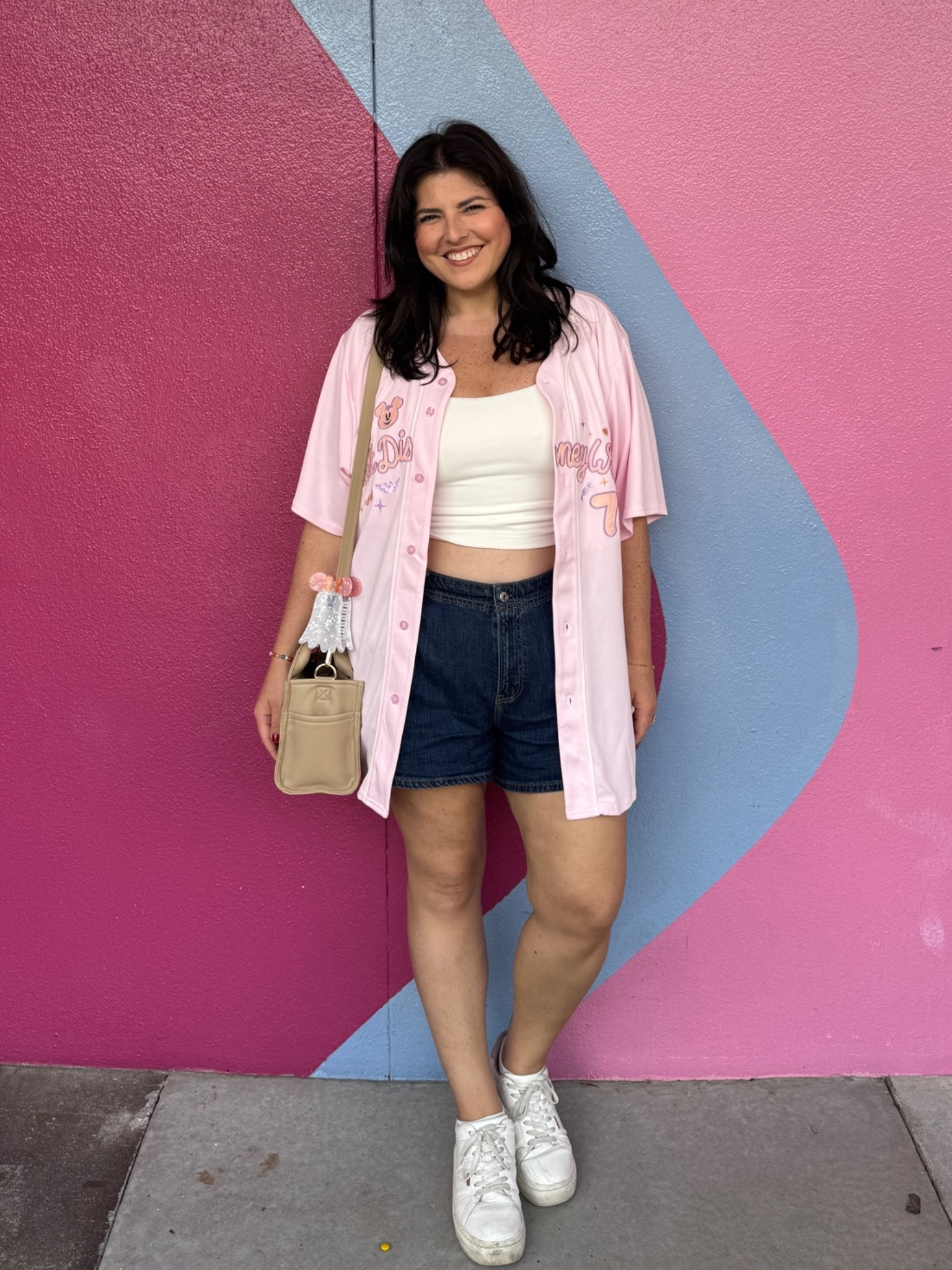 Epcot outfit of the day! Love this jersey, it’s so cute and I love the pastels. I’m wearing a size xl!

#LTKPlusSize #LTKTravel #LTKSeasonal
