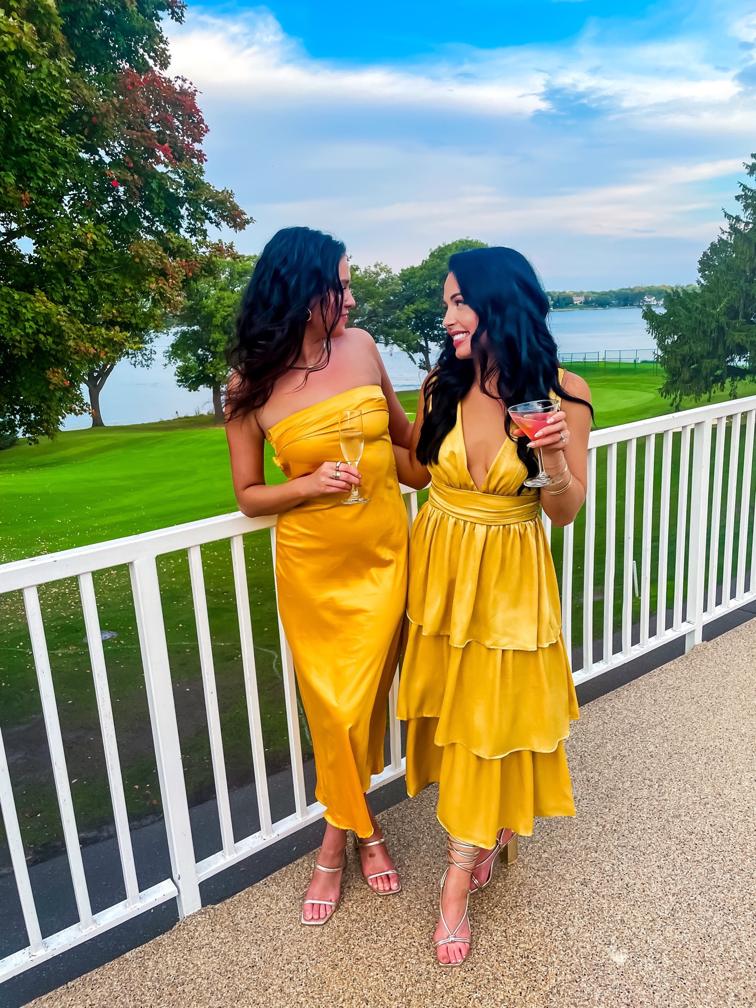Lulus formal tiered yellow midi dress on sale (small, multiple colors), under $50 amazon strapless maxi dress, under $50 amazon gold lace up heels (tts, multiple colors), under $30 amazon floral purse/ clutch (multiple colors), under $10 amazon men’s bow tie set — a perfect fall wedding guest look! #founditonamazon 

#LTKwedding #LTKsalealert #LTKfindsunder50