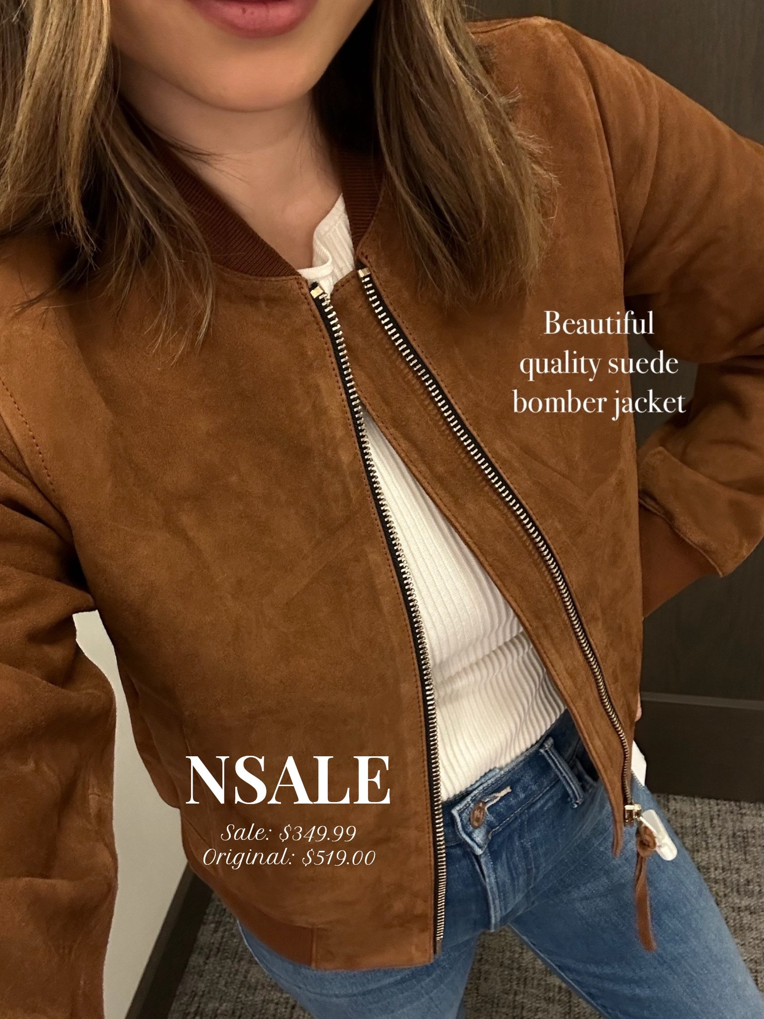 This beautiful all saints suede bomber jacket is on sale at Nordstrom! 

Nsale / anniversary sale / fall staple / designer jacket 

#LTKSaleAlert #LTKSeasonal