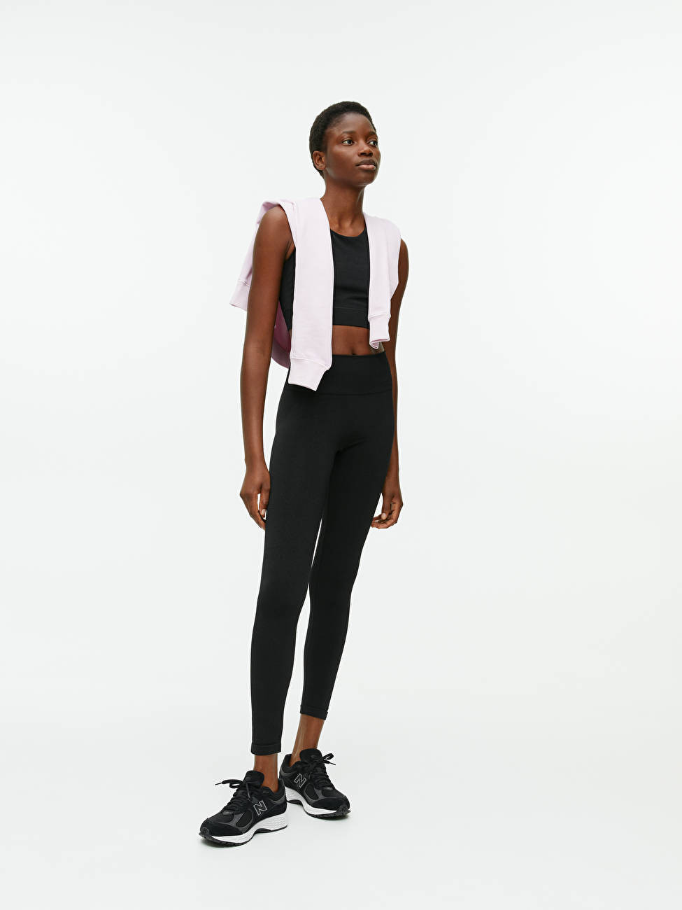 Shiny Seamless Tights | ARKET (EU)