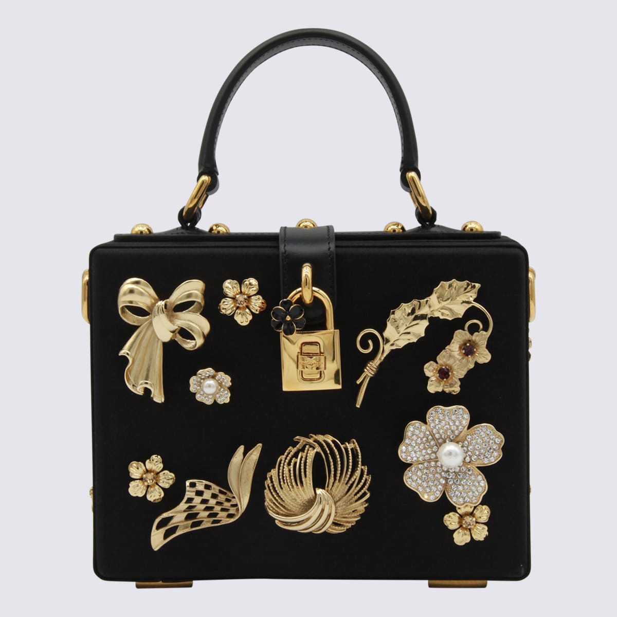 Dolce & Gabbana Black Dolce Box Top Handle Bag | Italist.com US