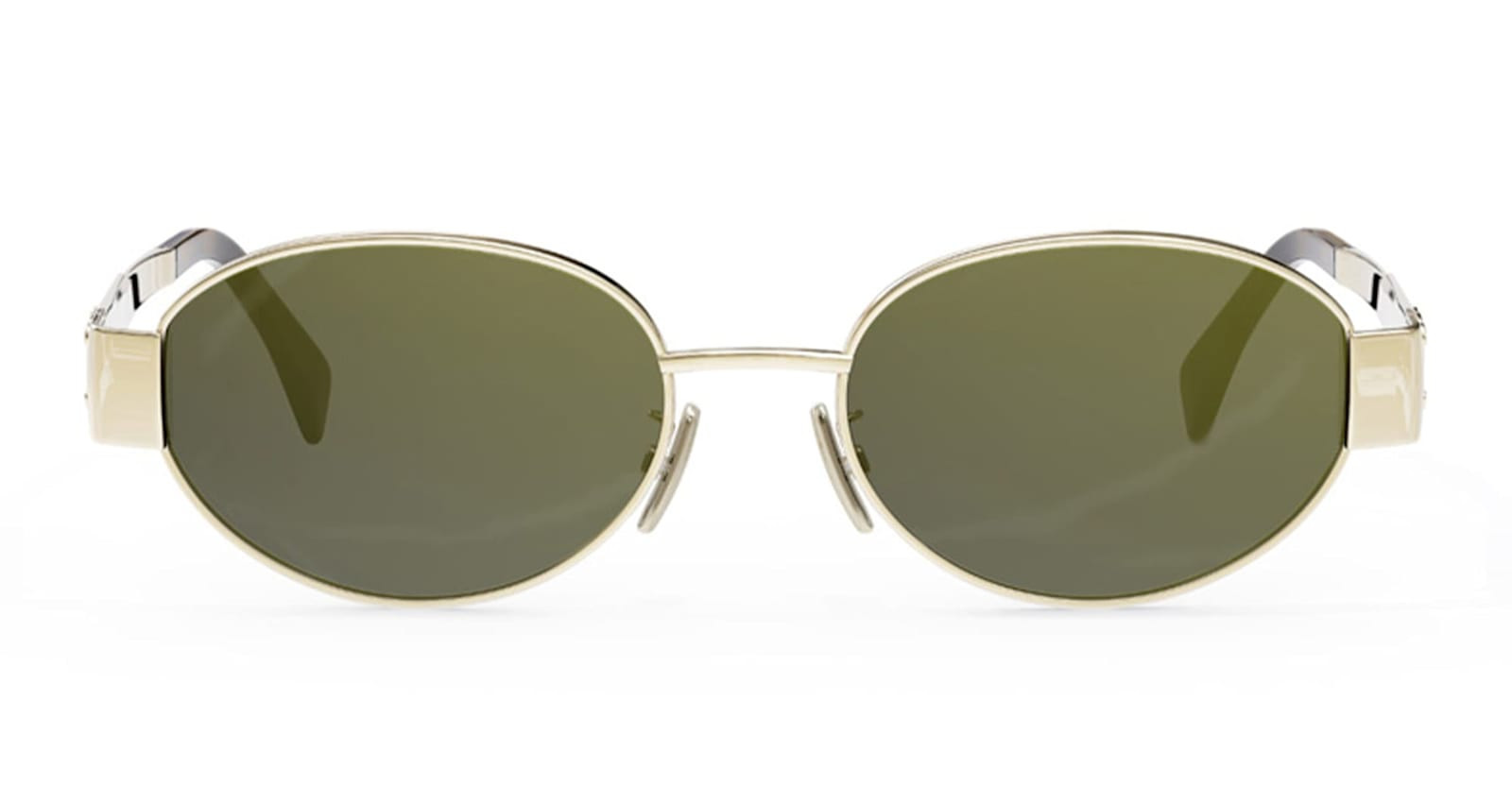 Celine Metal Triomphe Cl40235u - Light Gold Sunglasses | Italist.com US