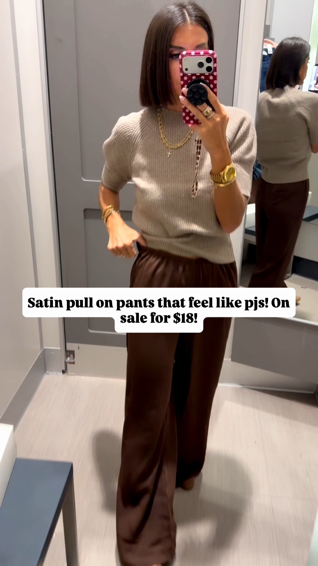 @Target satin pull on pants on sale for $18 with Target circle! Size xs in both