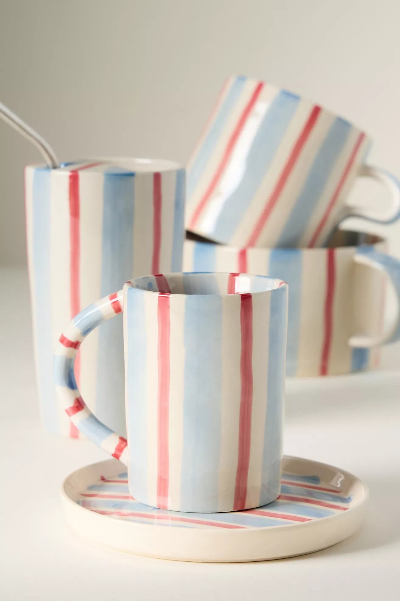 Daily Stripe Soup Mug | Anthropologie (US)