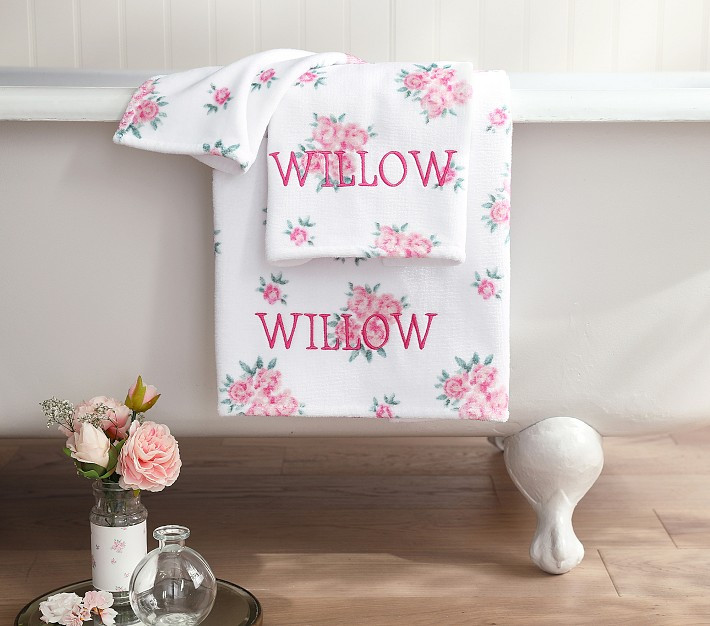 LoveShackFancy Velour Towel Set | Pottery Barn Kids