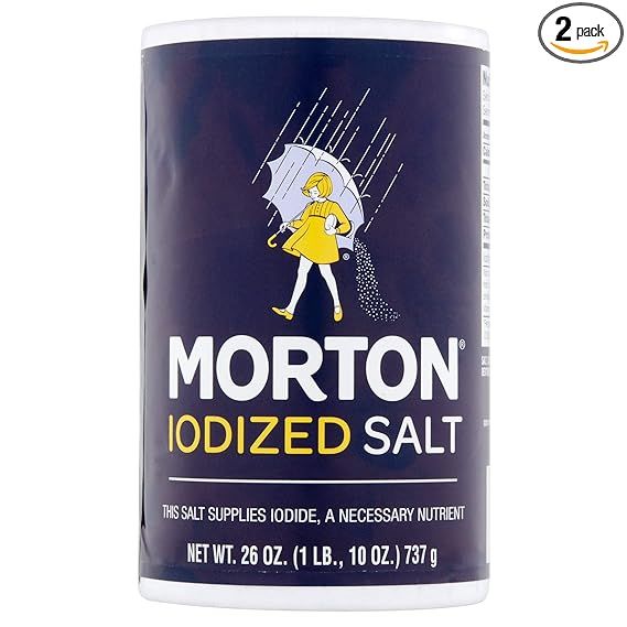 Morton Iodized Table Salt, 26 Oz, pack of 2 | Amazon (US)