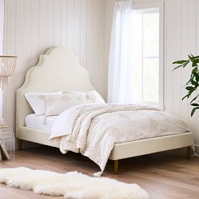 Dahlia Upholstered Bed | Pottery Barn Teen