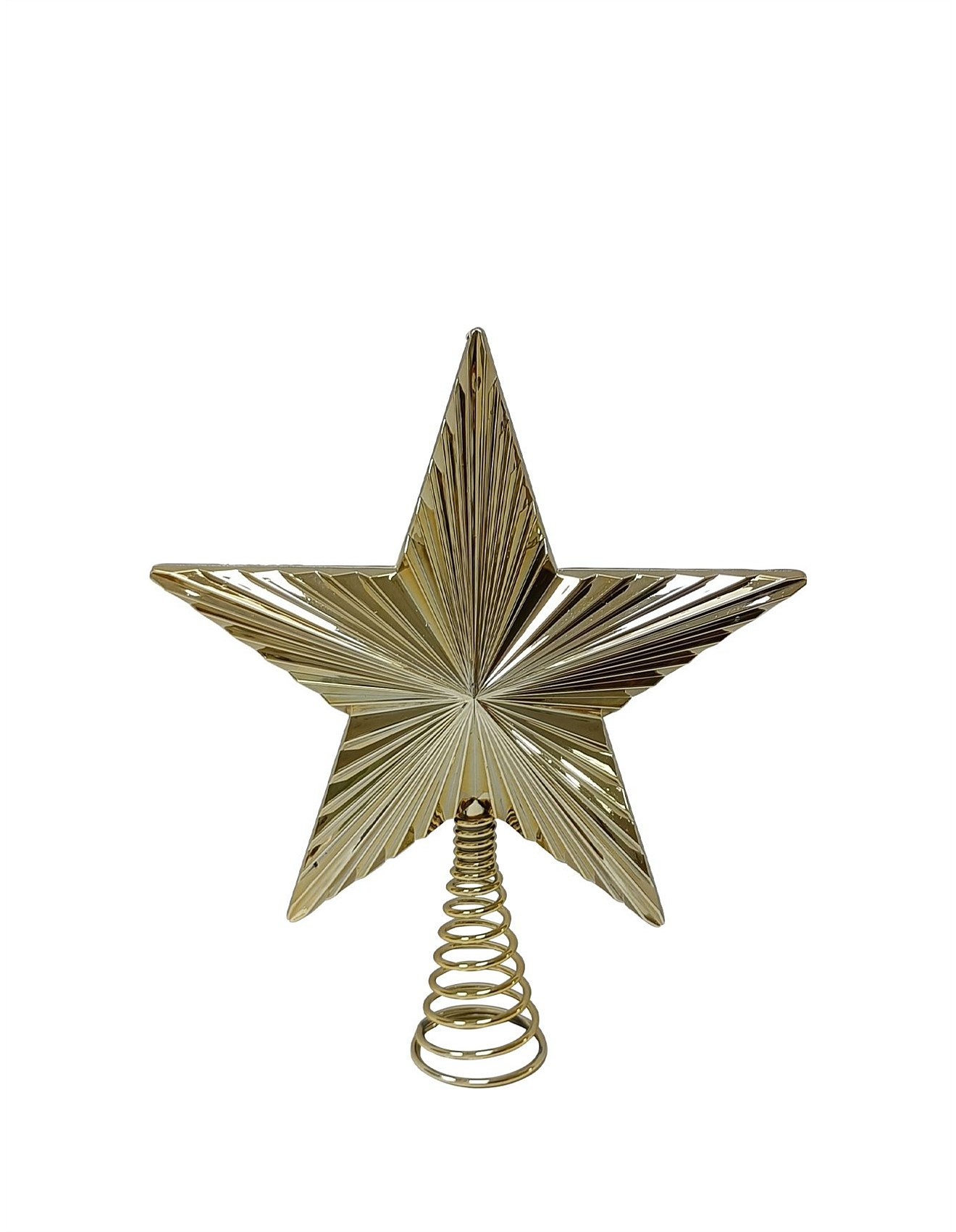 27CM GOLD GUIDING STAR TREE TOPPER | David Jones (Australia & New Zealand)