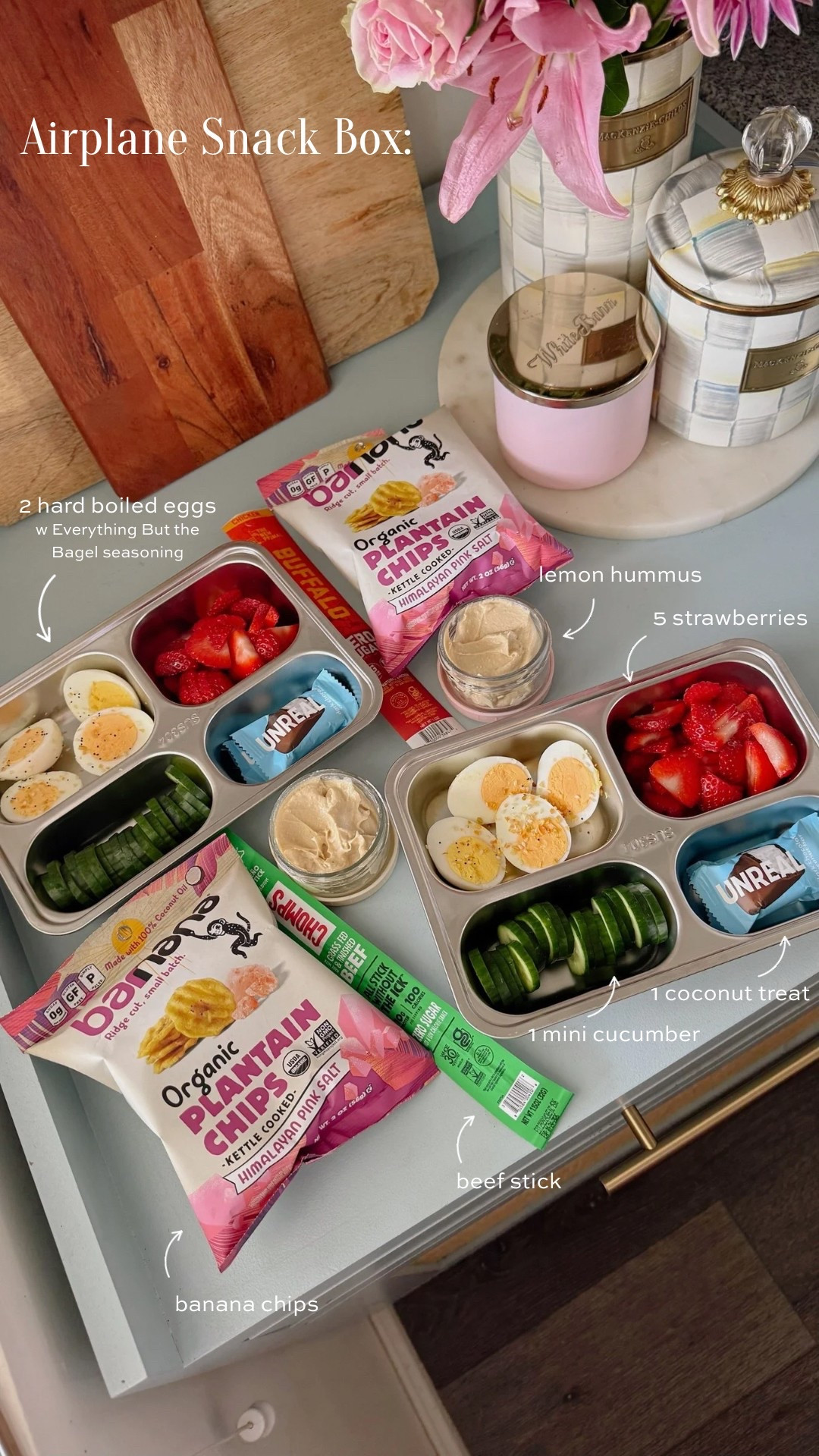 Airplane snack box

Lunch box ideas, snack box ideas, snack boxes, lunch boxes, pack my lunch box, pack my snack box, packing my snack box, packing my lunch box, bento box, bento box ideas, lunch box ideas, healthy lunch ideas, healthy snack ideas, airplane snacks, airplane snack box, airplane lunch, airplane lunch box, airplane bento box

#LTKHome #LTKFamily #LTKTravel